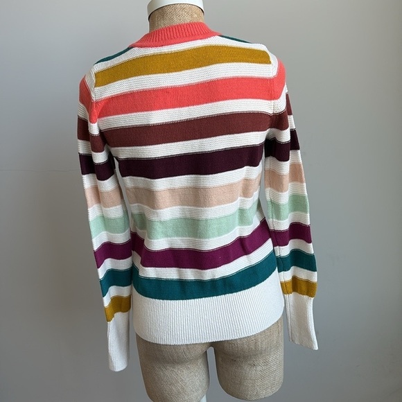 LOFT Striped Sweater Size SMALL NWT - Picture 6 of 8